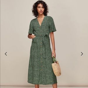 Whistles Spotted Animal Anita Dress